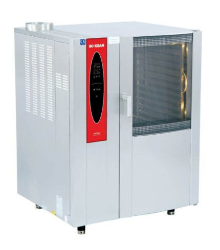 İnoksan INO-FKG042E Konveksiyonlu Fırın, Gazlı, 40 Tepsi Kapasitesi, Paslanmaz Çelik